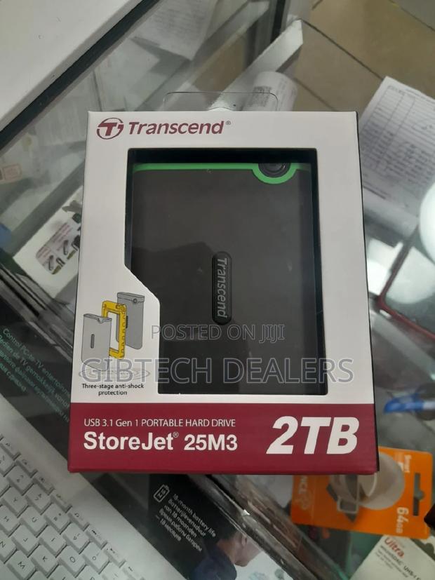 Transcend External 2TB Hard Disk - main view