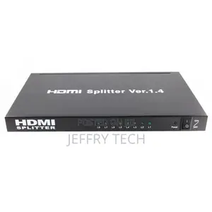 8 Port HDMI Y Splitter 1 in 8 Way Output Mirror Display Audi