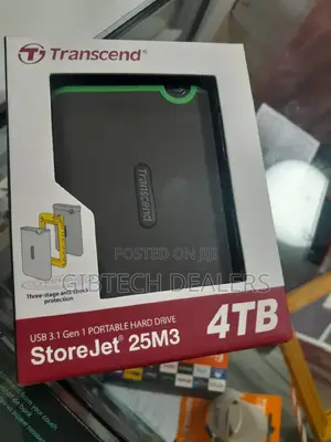 4tb Transcend External Hard Disk, 4tb Hard Disk