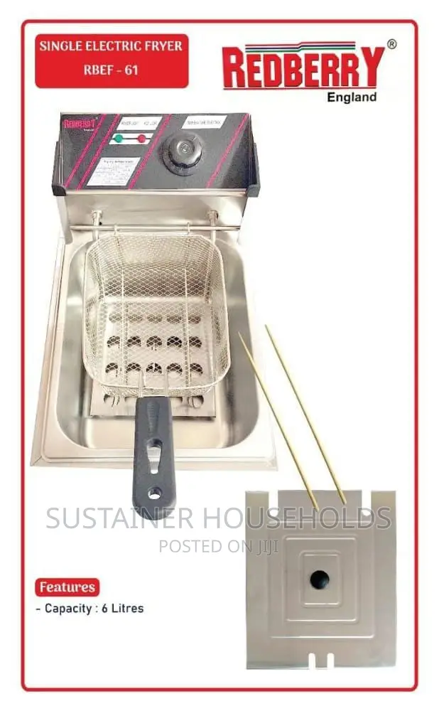 *Redberry Single Deep Fryer