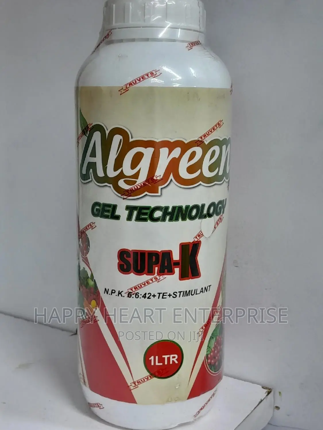 Algreen Supa -K Foliar Fertilizer High Potassium 1litre
