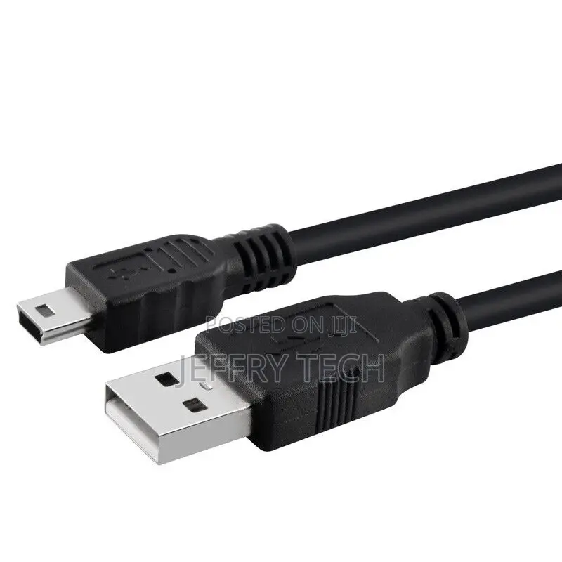6ft 6F USB 2.0 a Male to Mini B 5P Data Sync Cable Cord For