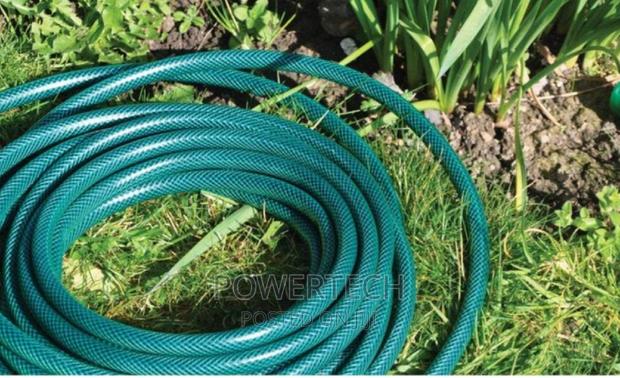 Green Braided Hosepipe-1"By 50m