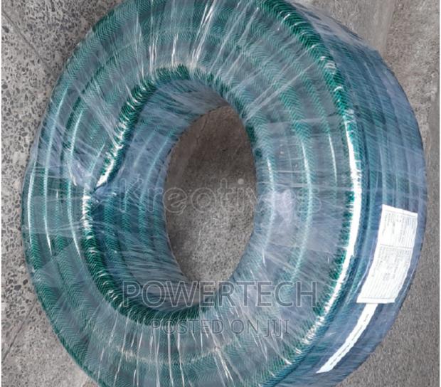 1 Inch by 50 Metres Green Hose Braided Pipe;