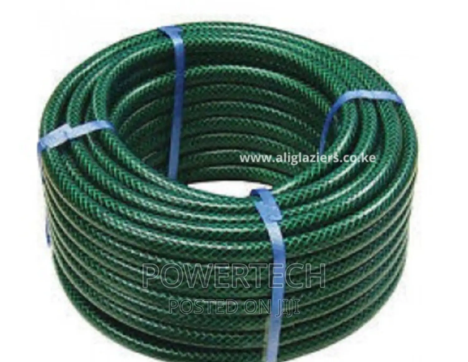 3/4 by 25m Hose Braided Hose Pipe- Green