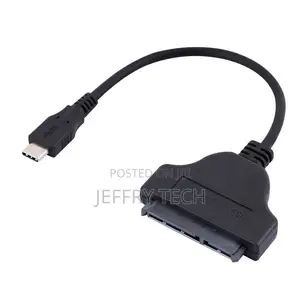 USB 3.1 Type-C to SATA 22 Pin HDD Hard Disk Driver SSD Adapt