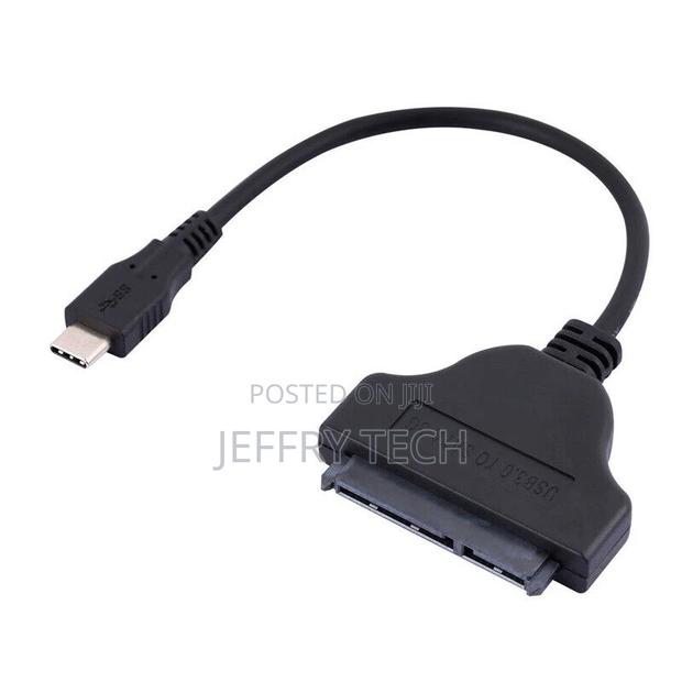 USB 3.1 Type-C to SATA 22 Pin HDD Hard Disk Driver SSD Adapt