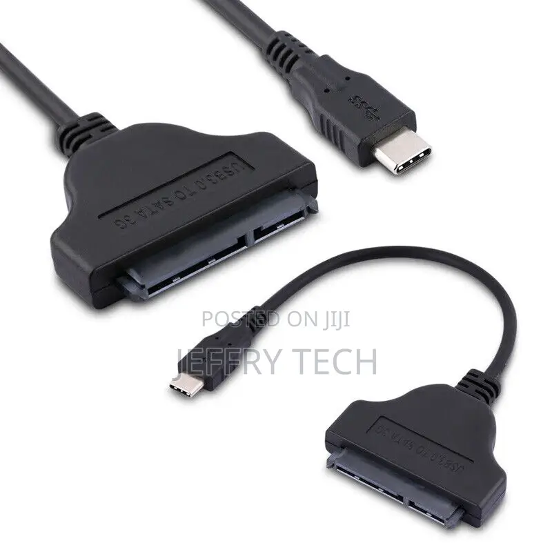 USB 3.1 Type-C to SATA 22 Pin HDD Hard Disk Driver SSD Adapt