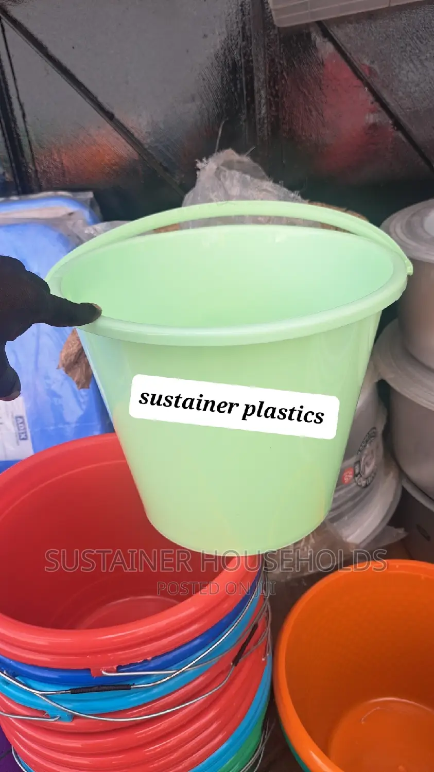 Beautiful 20 Litres Plastic Bucket(10pcs)