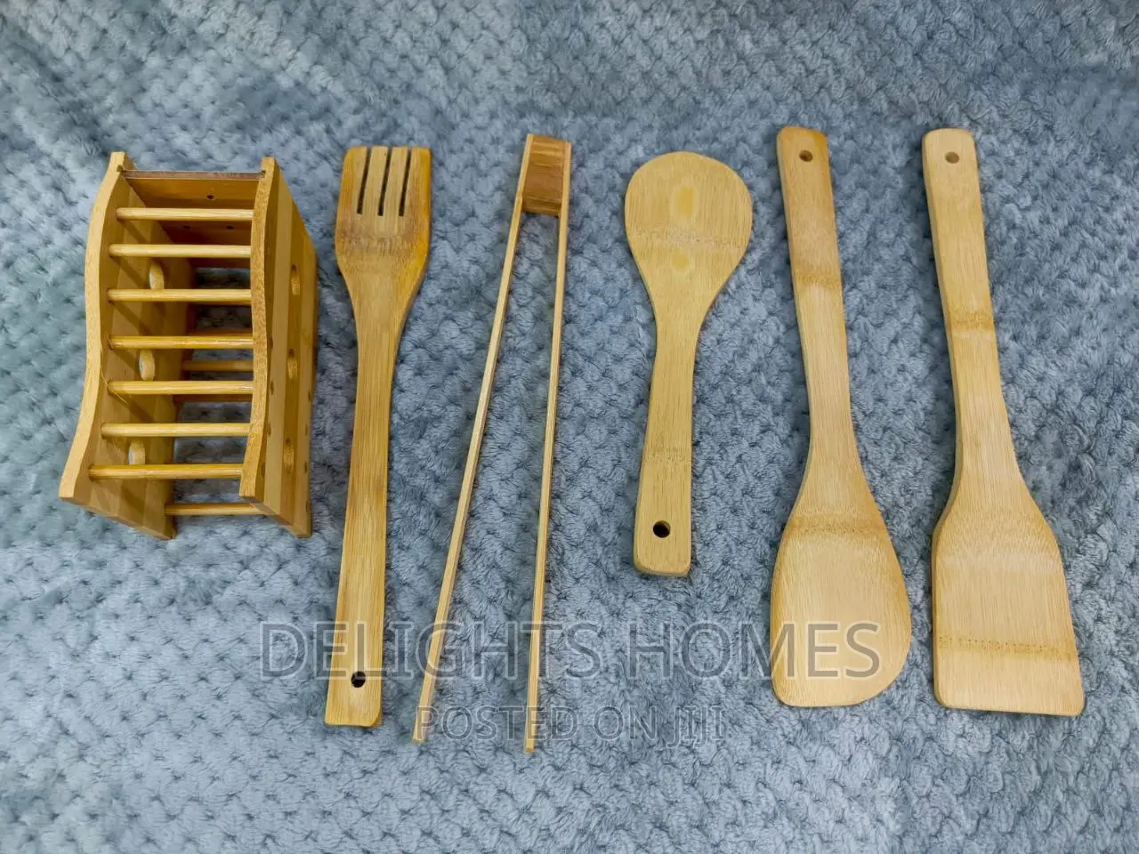 6pc Bamboo Mwiko Set
