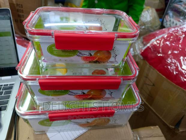 Clear Acrylic Food Storage Container - thumbnail 2