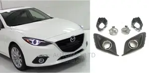 Mazda 3/ Axela, Fog Lights Set With Chrome Finish