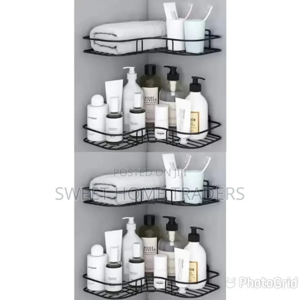 Corner Bathroom Shelf With Shelf Adhesive Tape