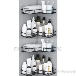 Corner Bathroom Shelf With Shelf Adhesive Tape