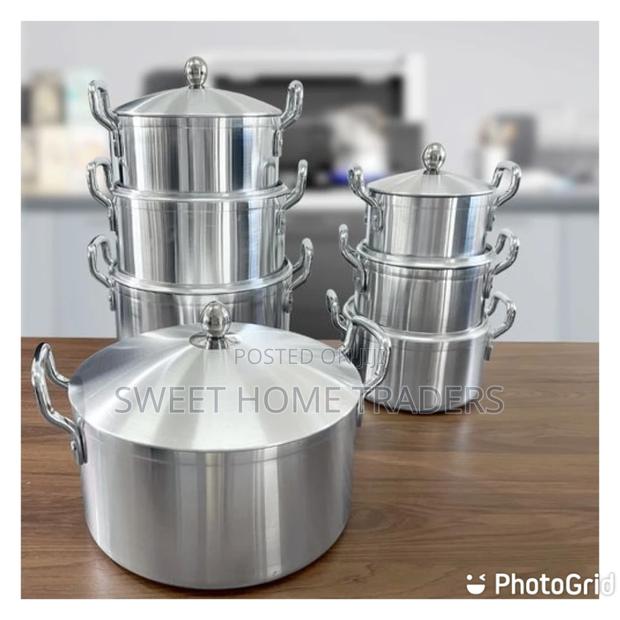 Tornado 14-PCS Stainless Steel Cooking Pot Set - main view