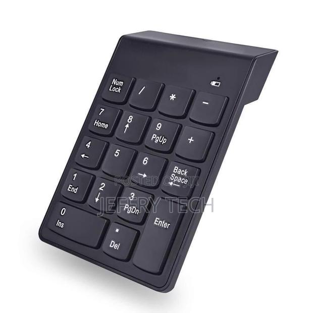 Wireless Numeric Keypad Cordless Number Keyboard Pad 18 Keys - main view