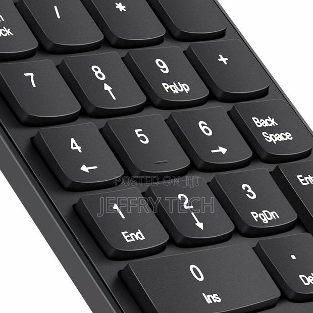 Wireless Numeric Keypad Cordless Number Keyboard Pad 18 Keys - thumbnail 4