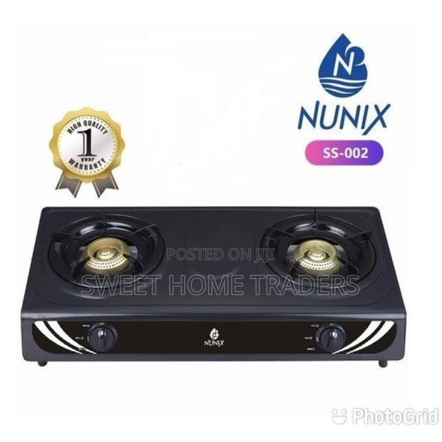 Nunix Two Burner Tabletop Gas Cooker