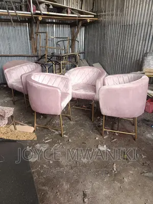 Styling Chairs, Baby Pink.