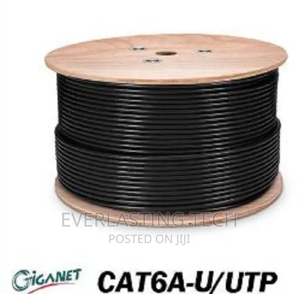 Giganet Category 6A Solid U/Utp Outdoor LDPE Cable