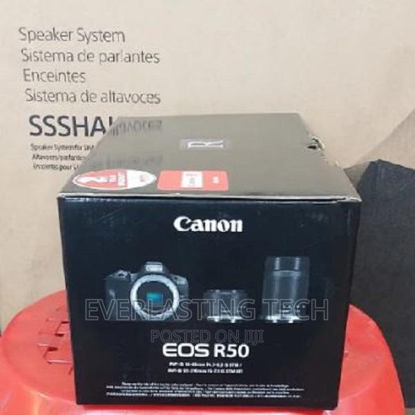 .Canon EOS R50 Mirrorless Camera 18-45mm 55-210mm - main view