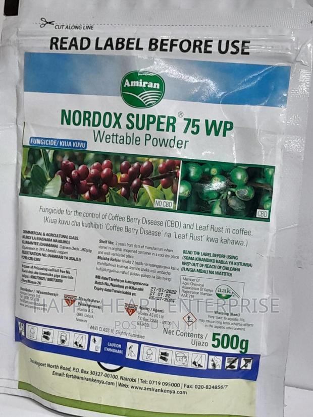 Nordox Super 75 Wp Fungicide 500G