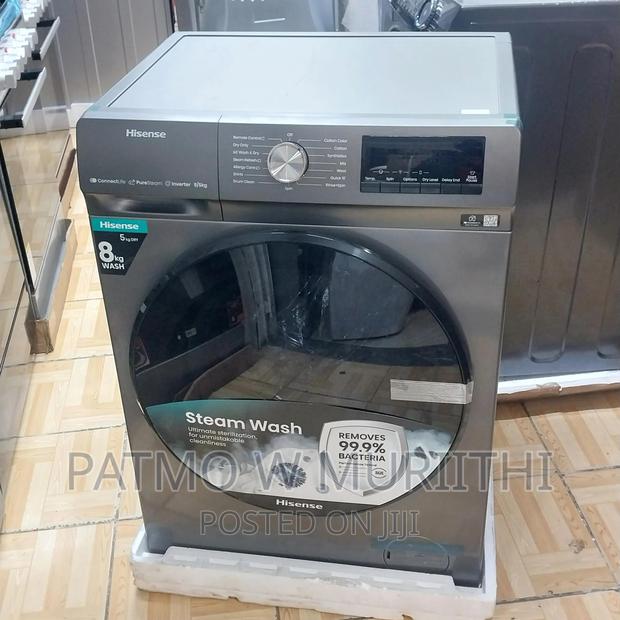 Washing Machine-Hisense Fully Automatic 8kg/5kg - main view