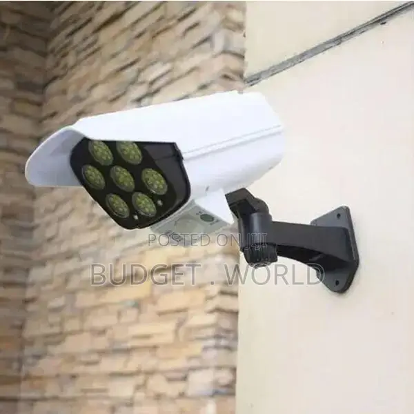Security Camera, With Solar Remote Control Street Light