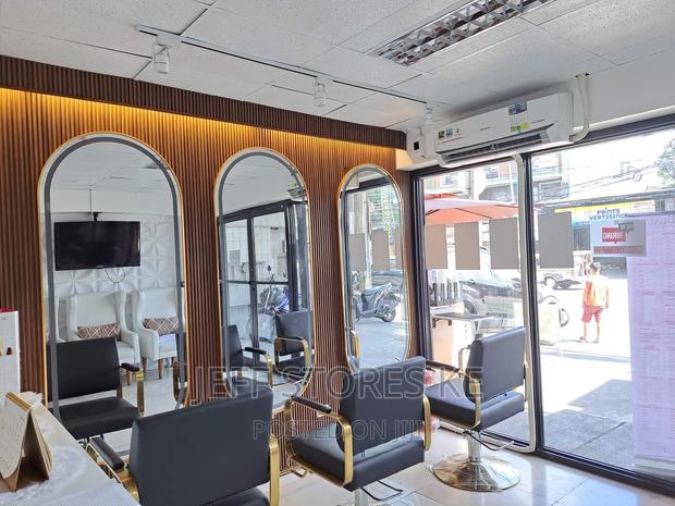 Wall Mounted Oval Salon/Barber Mirror - main view