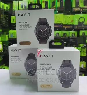 Havit M9030 Pro Amoled Screen HD Display Smart Watch
