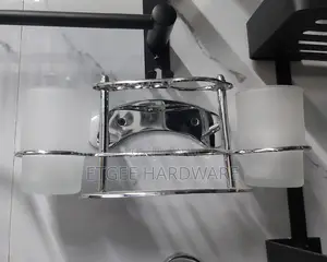Double Toothbrush Holder B02 Silver