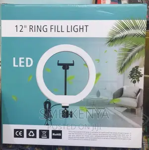 30 Cm Ring Light With Stand For Content Creators