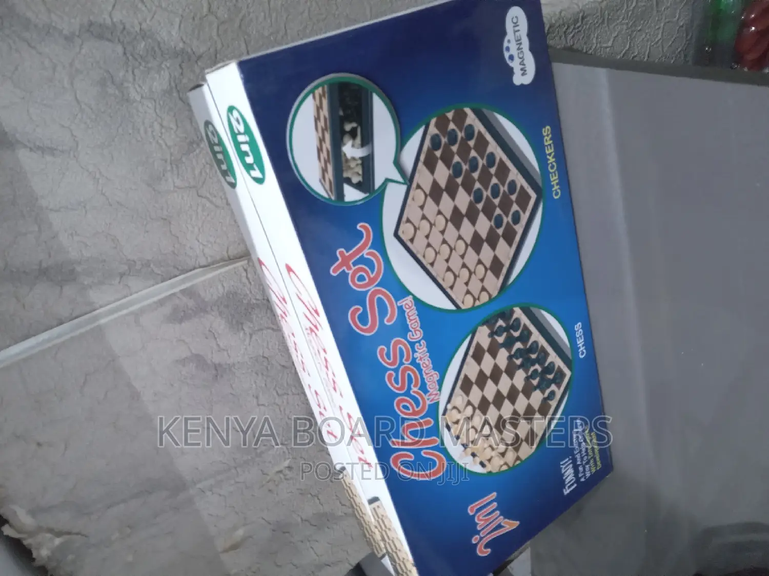 Chess Set 2 in 1. Excellent Chess Set . Portable Chess Set