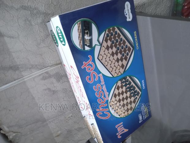 Chess Set 2 in 1. Excellent Chess Set . Portable Chess Set - main view