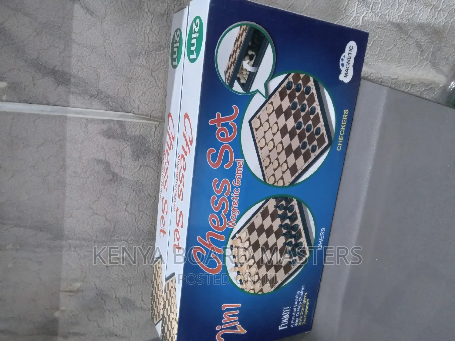 Chess Game Changer. Chess 2 in 1 Set. Chess 2 in 1