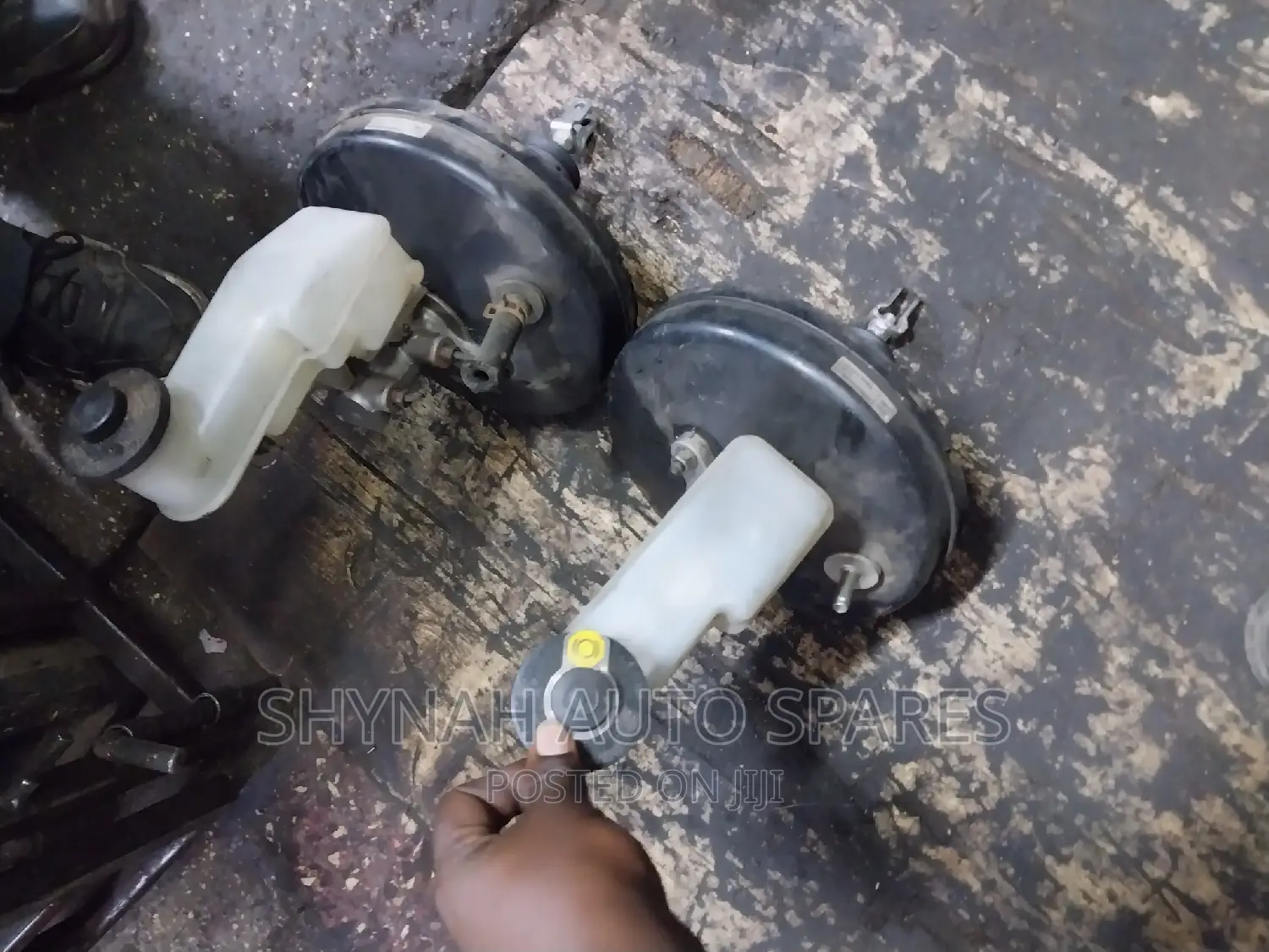 Toyota Belta Brake Booster and Master Cylinder