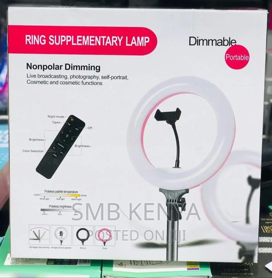 14 Inches Supplemental Ring Lamp With Stand