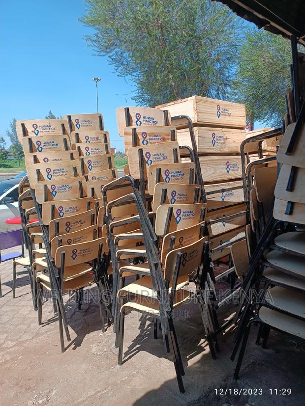School Lockers and Chairs