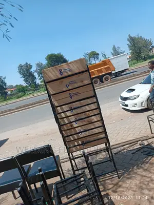 School Lockers and Chairs