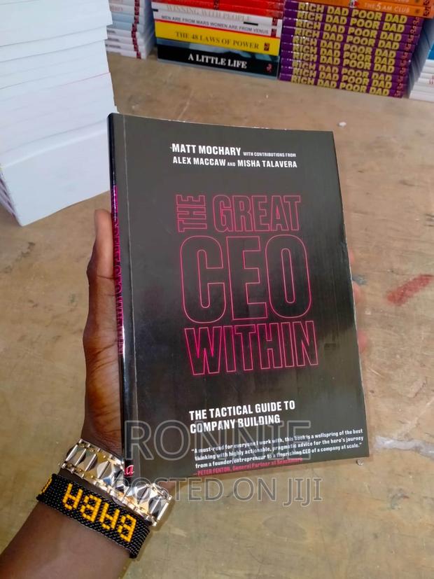 The Great CEO Within Book by Alex Maccaw, Matt Mochary,