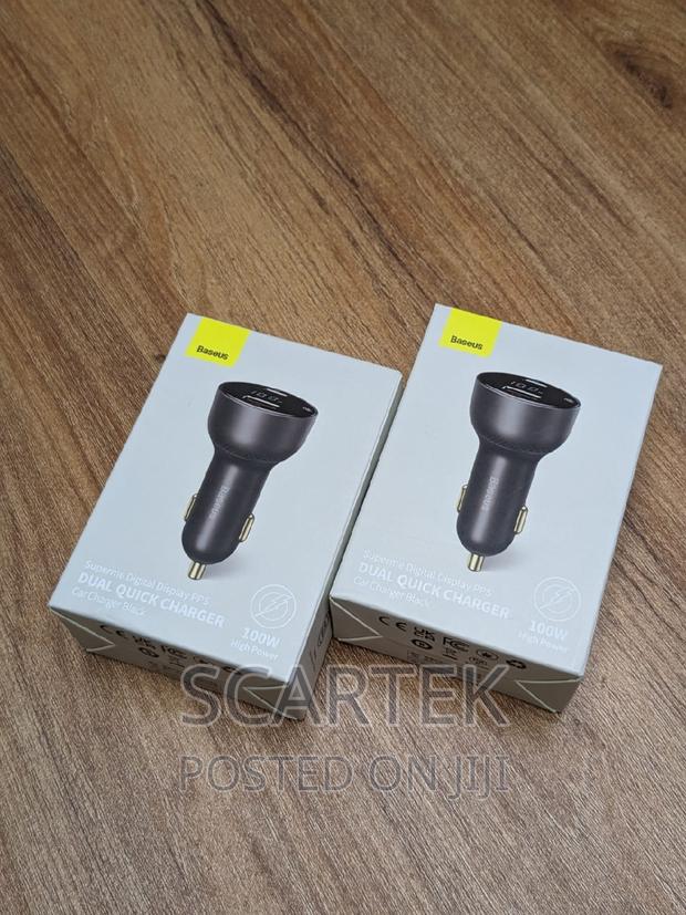 Baseus 100w Dual Quick Charger - main view