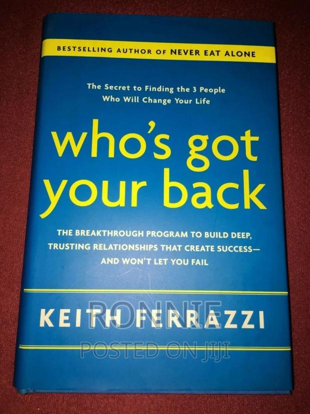 Who's Got Your Back Book by Keith Ferrazzi