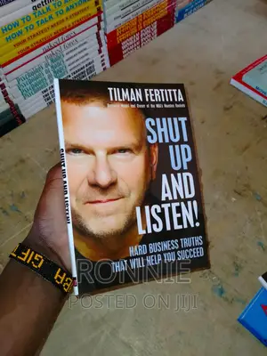 Shut Up and Listen! Book by Tilman Fertitta