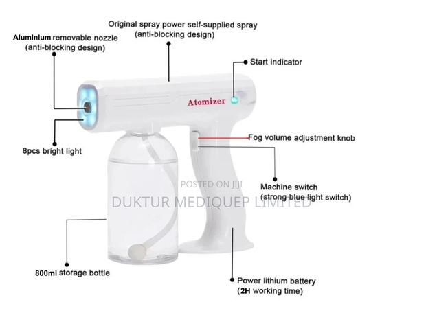 Wireless Atomizer II Blue Ray Spray, Rechargeable - thumbnail 9