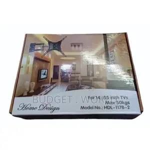 New- Home Design 14" - 55" Full Motion Wall Mount TV Bracket