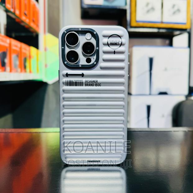 iPhone 15promax Magsafe Backcover Case (Titanium) - main view