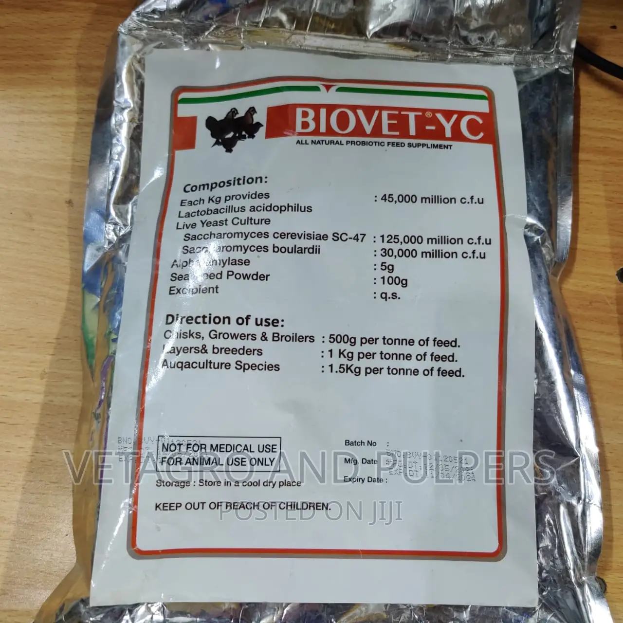 Biovet Yc Performance Enhancer (Osho)