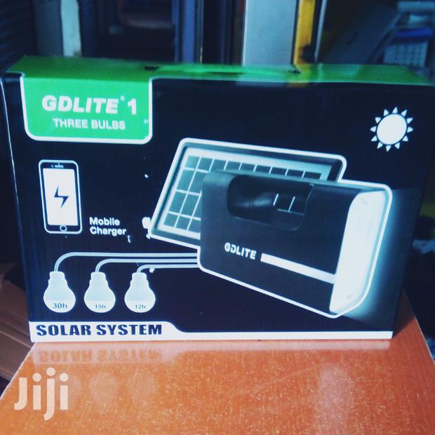 Solar Lightining Three Bulbs