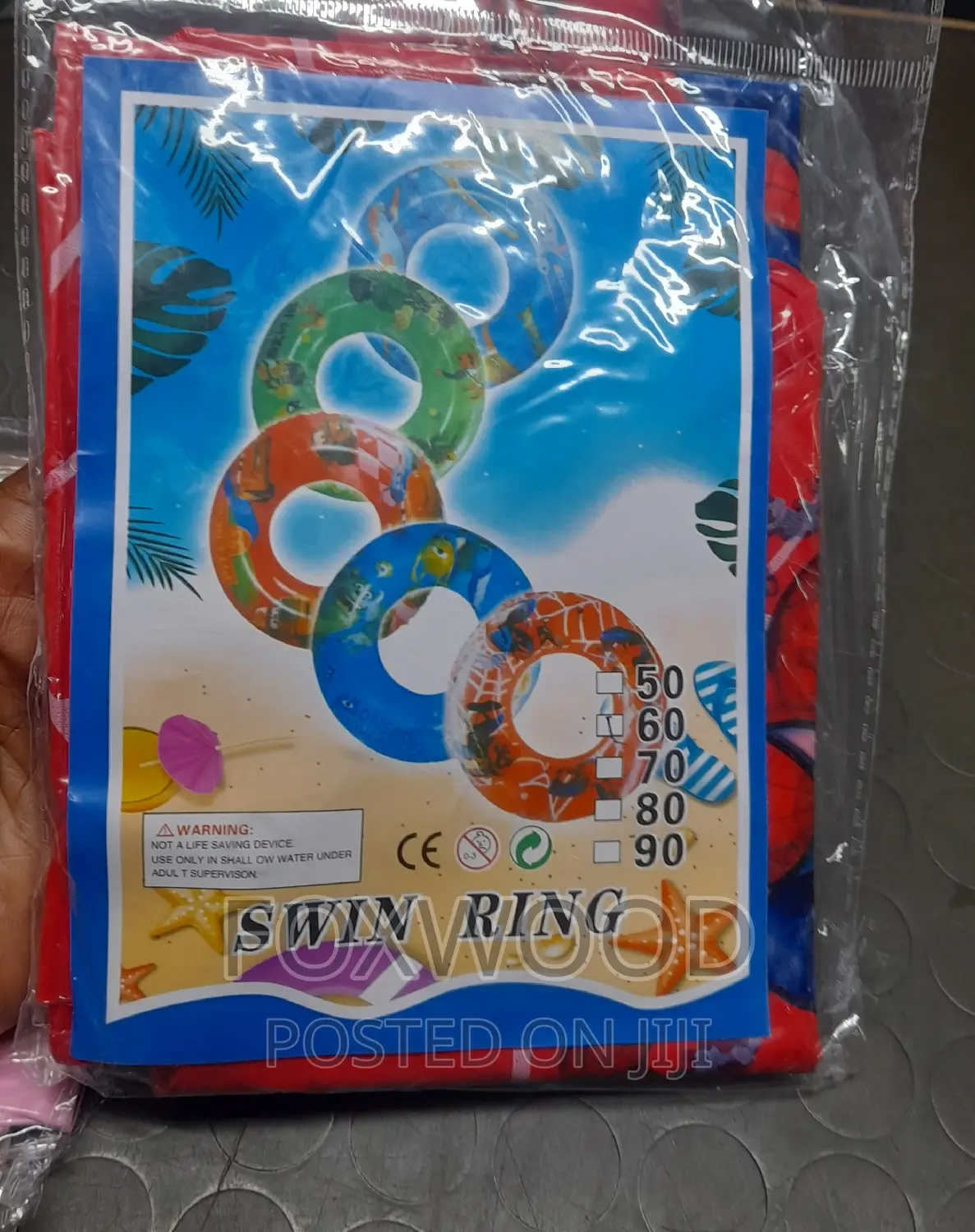 Cartoon Printed Kids Swimming Rings
