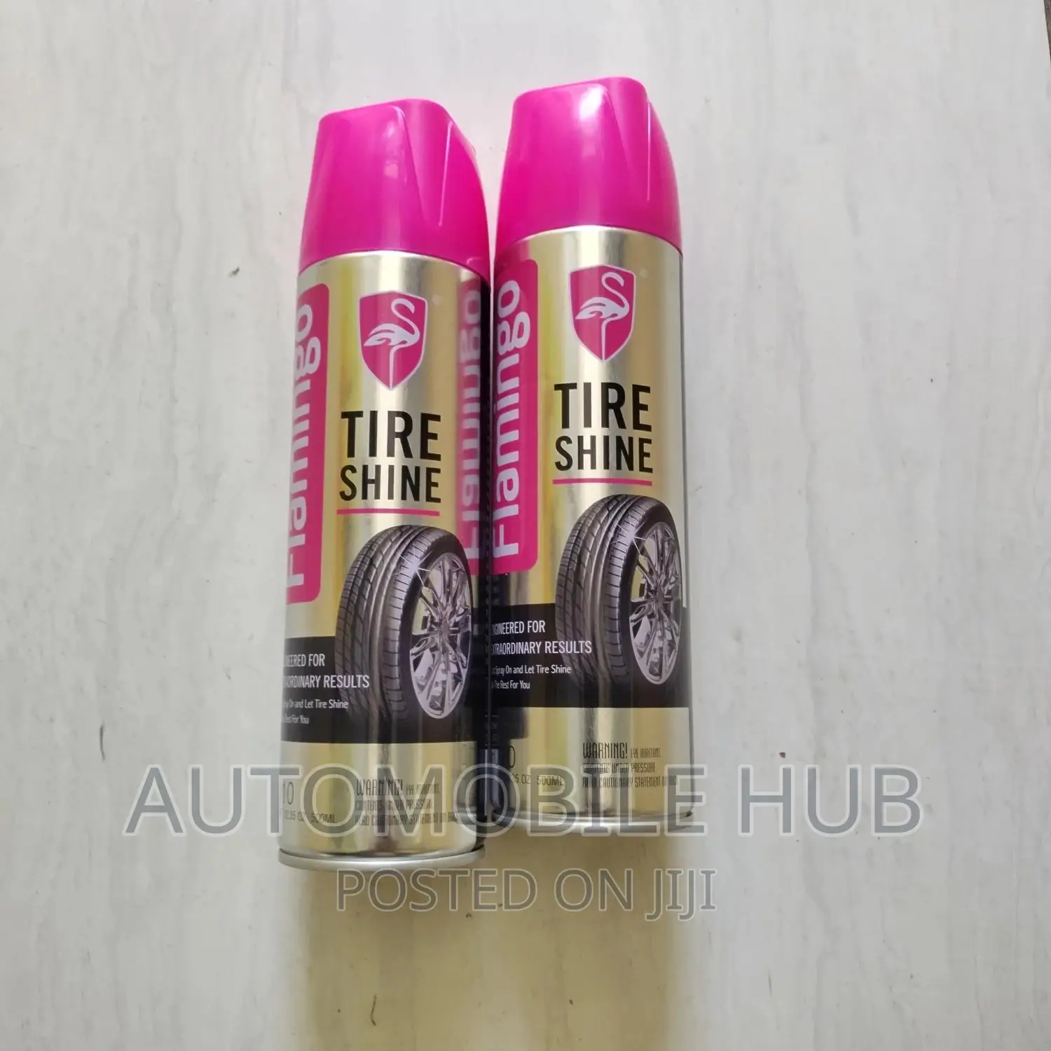Flamingo Car Tire Shine